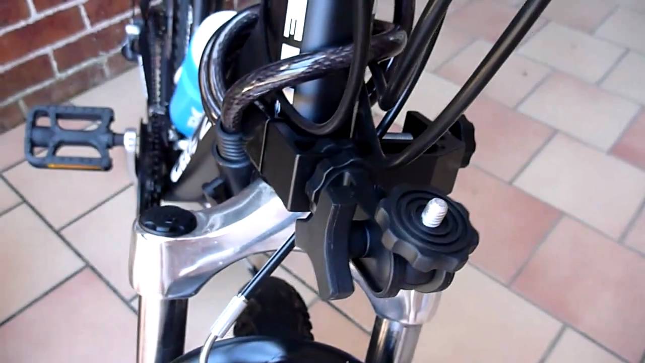 Pedco UltraClamp 2.5 attached to my bike