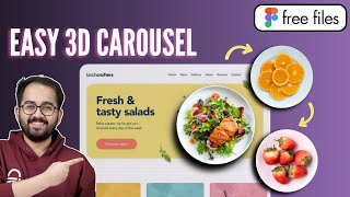 Figma Tutorial: Animated 3D Carousel (+ free files)