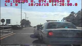 New Jersey State Trooper's alleged DWI crash — full dashboard camera video