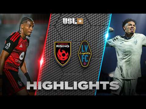 Phoenix Rising vs Las Vegas Lights highlights (3-2) - USL Championship