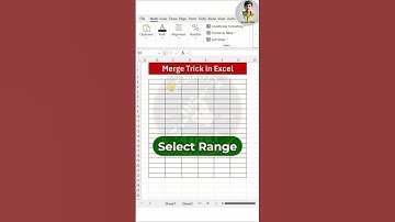 Marge trick in excel with shortkeys #shorts #shortsfeed #shortsviral #viralvideo