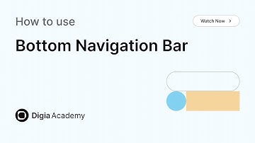 How to use Bottom Navigation Bar in Digia Dashboard | Step-by-Step Tutorial | Digia Academy
