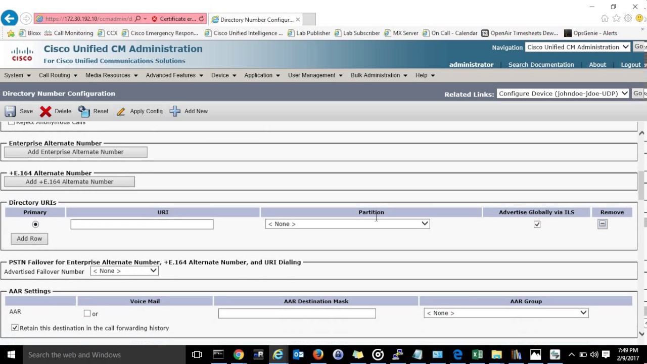 Configuring Extension Mobility - YouTube