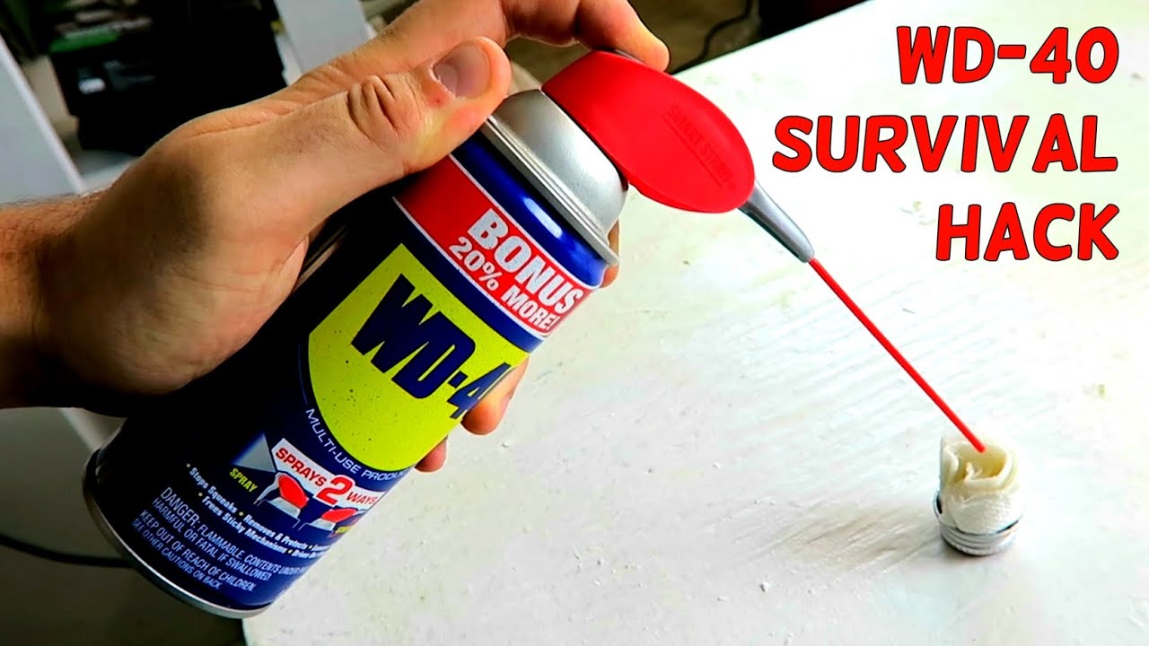 WD-40 Survival Hack - YouTube