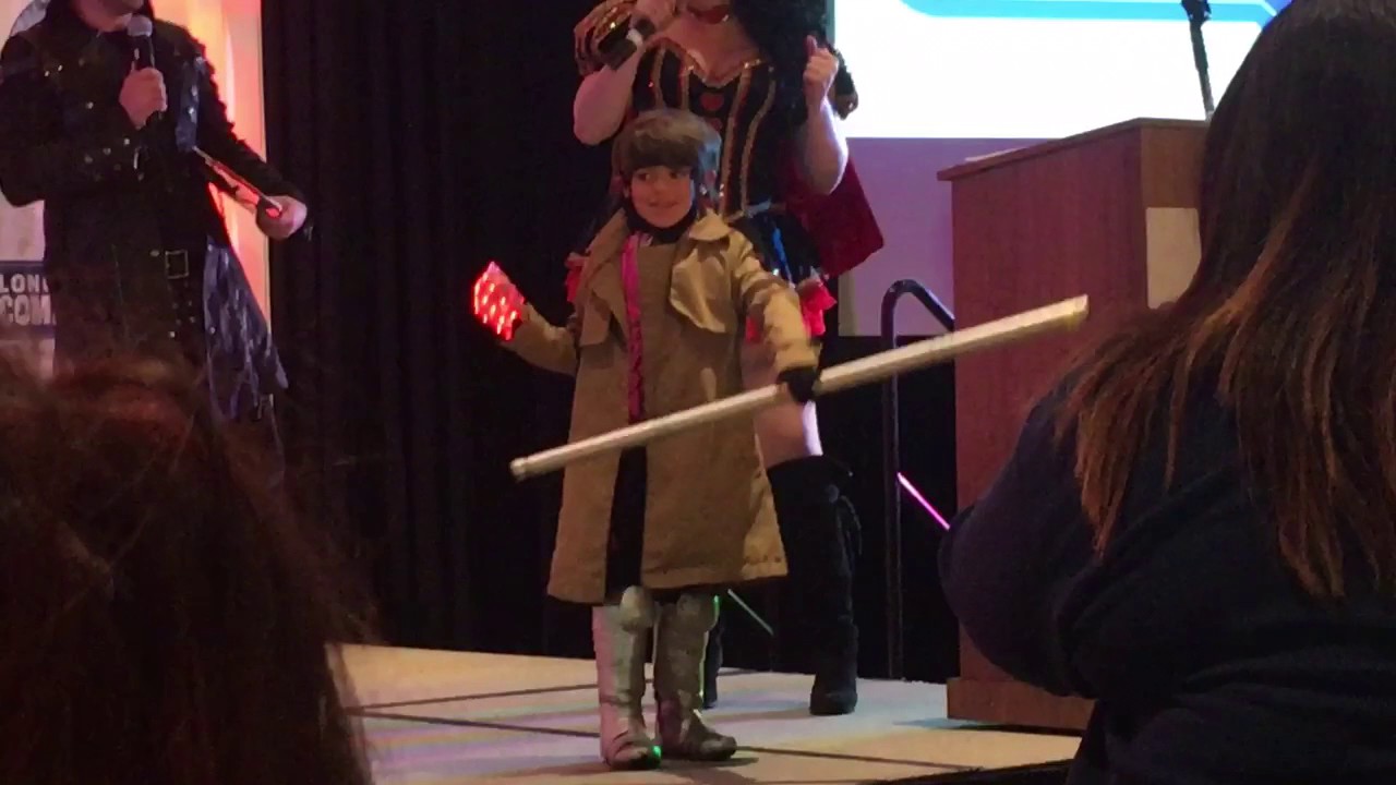 Child Gambit X-men 2017 cosplay Long Beach Comic Expo contest