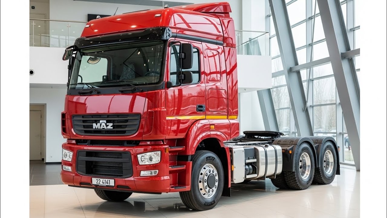 Новый МАЗ 6430 2026 🔥 Легендарный Тягач Стал Ещё Мощнее