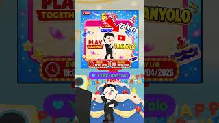 Các bạn vào chúc mừng sinh nhật Play together với mình nhé  #playtogethervng #toanyolo  #games