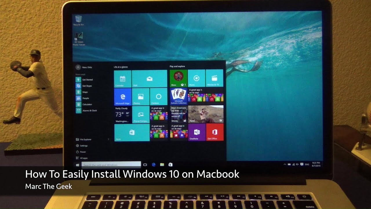 install windows 7 on macbook pro