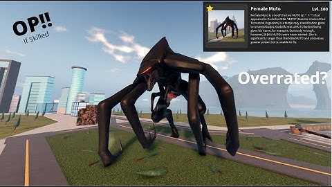 How Powerful Is MAX FEMALE MUTO? (OP!!) - Kaiju universe