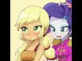 Applejack And Rarity