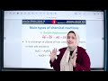 انواع التفاعلات الكيميائية شرح تفصيلي مع حل المسائل    