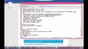 CCIE Collaboration Lab 3 Demo Section 3 6A and 3 6B SITE C CUE Initialization