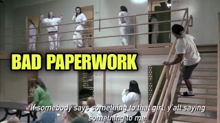 BAD PAPERWORK in JAIL (WOMENS POD)