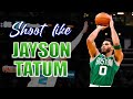 Jayson tatum shooting form breakdown  shooting mechanics secrets