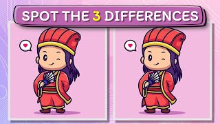 【Level : Normal】 Spot the Difference: Uncover the Hidden Differences!