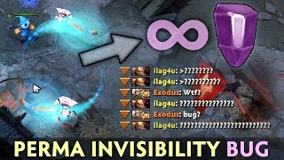 Permanent Invisibility GAMEBREAKING BUG — Dota 2