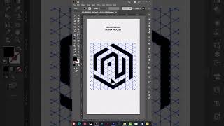Logo Design Process With Grids |  Logo Design #logo #logodesign #logodesigntutorial