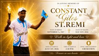 FUNERAL SERVICE  OF CONSTANT ST.REMI