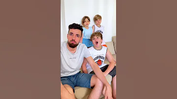 حاولنا نقلد صوت سيارة الاسعاف شو رايكن زبط معنا الصوتfamily Funny Trending Shorts 