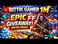 FREE FIRE LIVE GIVEAWAY CUSTOM ROOM FF LIVE DIAMOND OR REDEEM CODE GIVEAWAY #giveaway#livestream