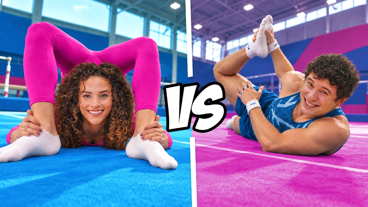 Girls VS Boys - Who's The Better Gymnast?