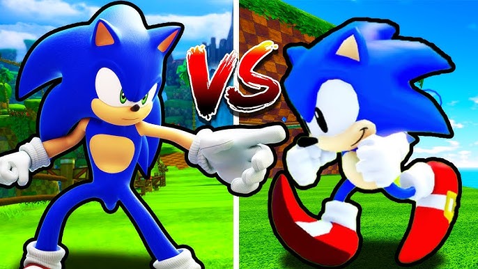 ULTIMATE ERIS 🏳️‍⚧️ on X: so it turns out, classic sonic is from the  future, so that makes him modern sonic. modern is younger, so he's classic  sonic. it makes sense.  /