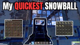 My QUICKEST Snowball in 6000 Hours... | Rust Console Movie