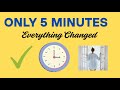 This 5-Minute Habit Transformed My Life (No One Talks About This
