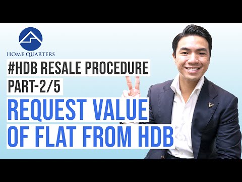 Request value of flat from HDB | HDB Resale Flat Procedure Step-By-Step Guide Part 2/5