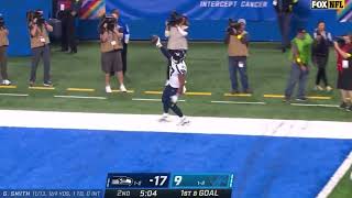 Geno Smith 2 Yard Touchdown Pass to Noah Fant | Seahawks vs Lions