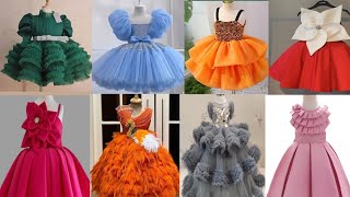 Most unique kids party wear dress design//dress design 2024//khushi designer//