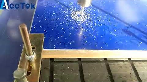 Auto tool changer mini atc cnc router AKM6090C engraving double color plastic