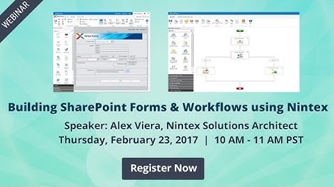 Introduction to Nintex   Building SharePoint O365 Forms and Workflows