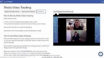 How to use Wistia Video Tracking with Active Campaign