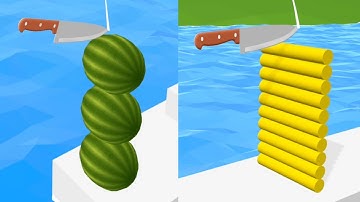 Flappy Slice! Very Satisfying And Relaxing ASMR Slicing Game