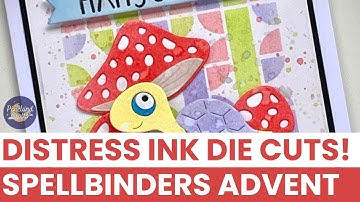 CUTE CARD USING SPELLBINDERS 2023 CRAFTY ADVENT CALENDAR