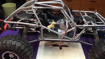 How to fix Axial roll cage with JB weld