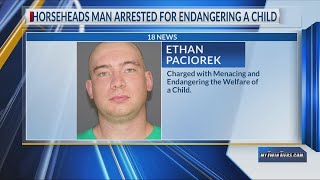 Horseheads man arrested for endangering welfare of child