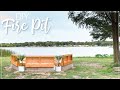 DIY Fire Pit on the Lake