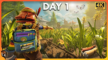 Day 1 in the HIGHLY Anticipated Survival - Grounded 2 Gameplay…