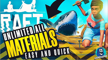 Raft - Unlimited All Item & Materials With Cheat Engine