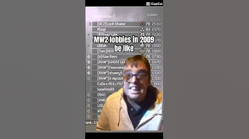 MW2 lobbies in 2009 be like #memes #callofduty #mw2