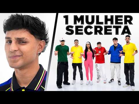 5 HOMENS VS 1 MULHER SECRETA | ft. Inhui, Clara Rodrigues e Vinicius
