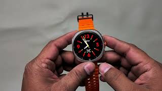 Fire-Boltt Axiom Smart Watch 1.43 Amoled Display, Health & Fitness Tracking, Orange