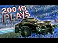 200 IQ plays in solo queue Rocket League games... | Road to Rank 1 Episode #5