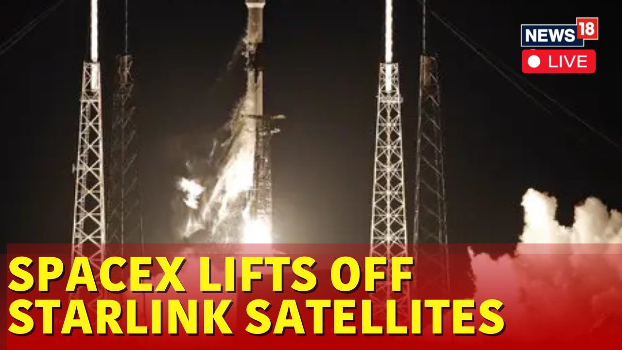 Spacex Launches 21 Starlink Satellites On Falcon 9 Rocket From The ...