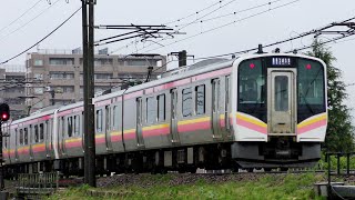 E129系B3+A12編成信越本線下り普通441M【4K】