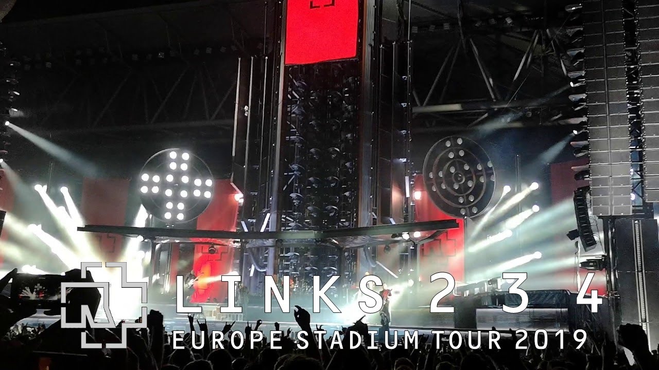 Rammstein LIVE Links 2 3 4 - Stadium Tour 2019 - YouTube