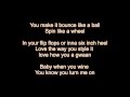 Konshens - Bounce Like a Ball (lyrics on screen)