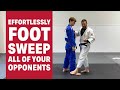 Effortless Foot Sweep For Anyone - Travis Stevens Basic Judo Techniques